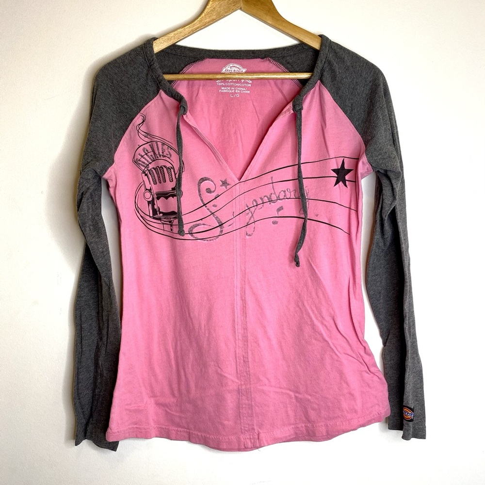 Ladies Dickies Long Sleeve Tee